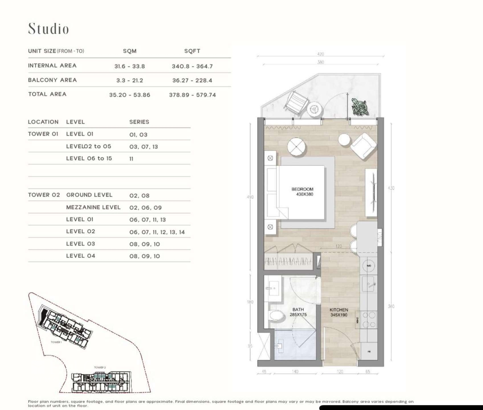 studio Floor Plan 